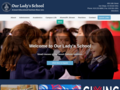 Our Lady's School (OLS) website homepage