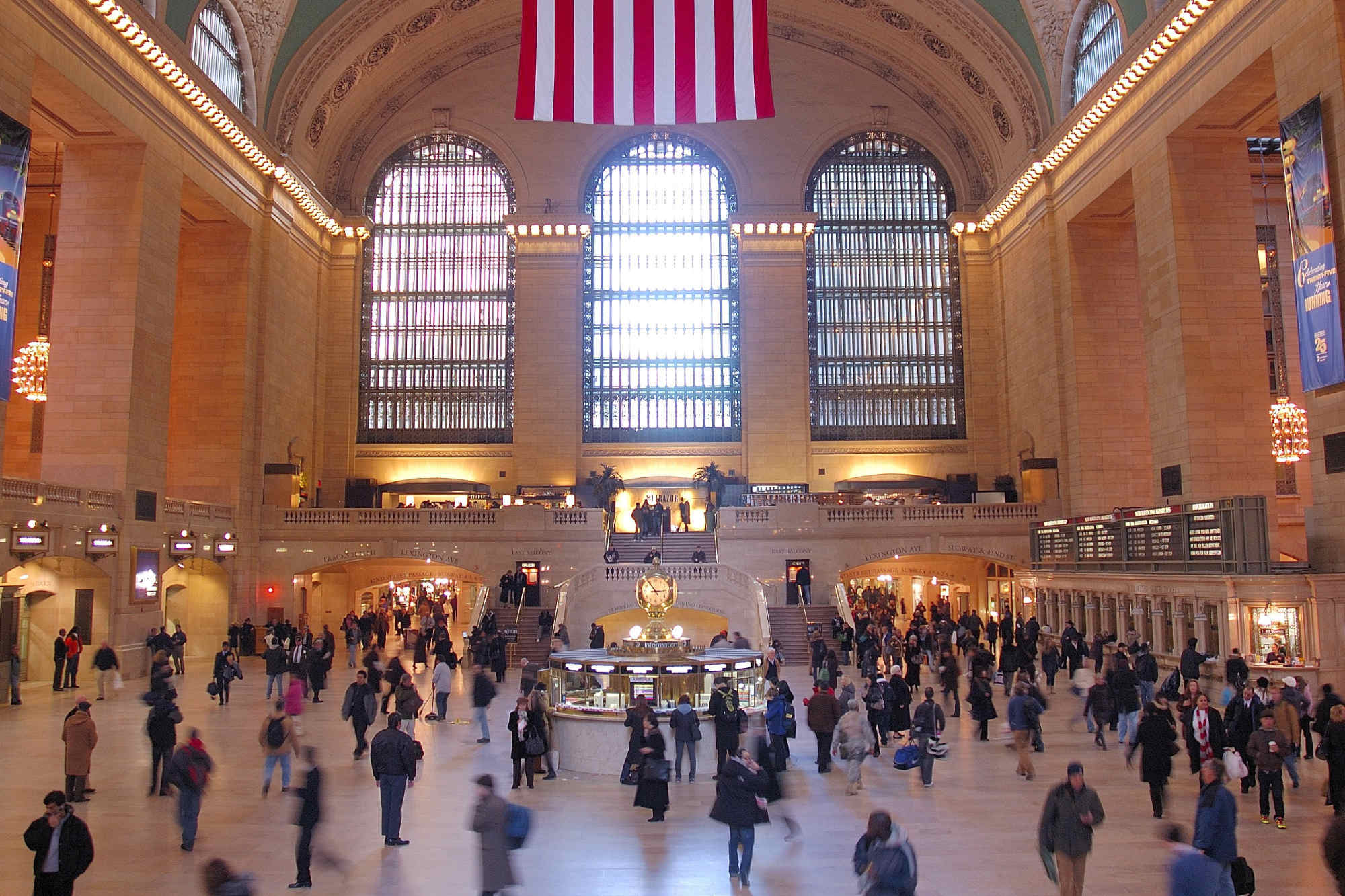 Manhattan central terminal in New York City