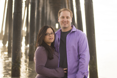 Miles Peterson and Veronique Sayasith