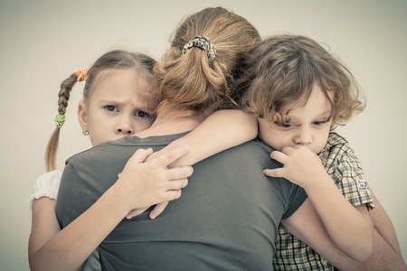 sad kids