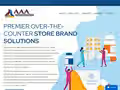 AAA Pharm website homepage