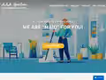 AAA Spotless Cleaning website homepage