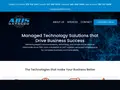 ABIS Datacom website homepage