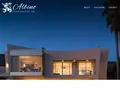 Albino Construction website homepage