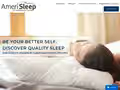 AmeriSleep website homepage