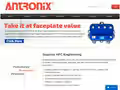 Antronix website homepage