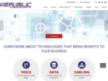 Republic Voice and Data website homepage