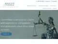 Bailey & Thomas website homepage