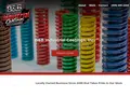 B&B Industrial Powder Coating website homepage