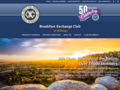 Breakfast Exchange Club website homepage