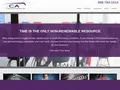 CA Communications website homepage