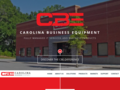 Carolina Business Equipment Inc. website homepage