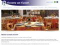 Create an Event website homepage