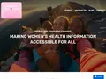 Currently Spiraling website homepage