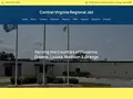 Central Virginia Regional Jail website homepage