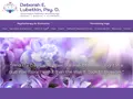 Deborah Lubetkin website homepage