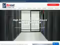 Entel Systems, Inc. website homepage