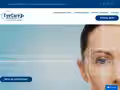 Eye Care Specialists website homepage