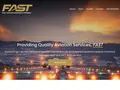 Fast Aviation website homepage