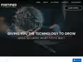 Fortified IT Solutions website homepage