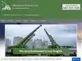 Hampton Cranes website homepage