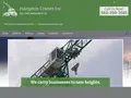 Hampton Cranes website homepage