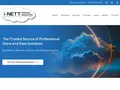i-NETT  website homepage