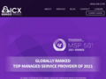ICX Managed Services website homepage