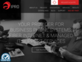 IPro  website homepage