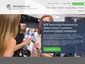 J&M Systems website homepage
