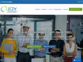 Joy! Communications website homepage