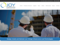 Joy! Communications website homepage