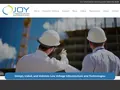 Joy! Communications website homepage
