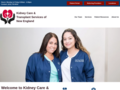 Kidney Care & Transplant Services website homepage