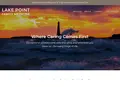 Lake Point Family Medicine website homepage