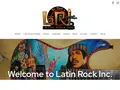Latin Rock website homepage