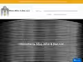 Mico Wire website homepage