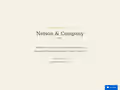 Nelson & Co. website homepage
