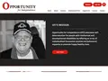 OFI website homepage