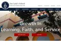 Our Lady's School (OLS) website homepage