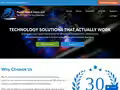Parker Data & Voice website homepage