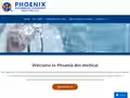 Phoenix Bio Medical website homepage