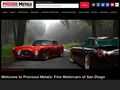Precious Metals (PMAUTOS) website homepage