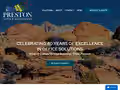 Preston Office Solutions website homepage