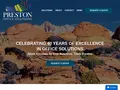 Preston Office Solutions website homepage