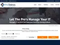 ProTelesis website homepage