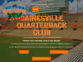 Gainesville Quarterback Club website homepage