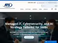 ATS Communications website homepage