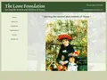 Lowe Foundation website homepage
