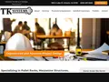 TK Systems website homepage